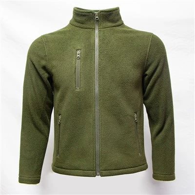 Tub Rog Tub Rog Ntsuab Ntau Pockets Polar Fleece Stand Collar Jacket