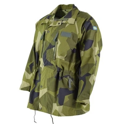 Swedish Splinter Camouflage Army Hnyav M90 Tub Rog Field Jacket